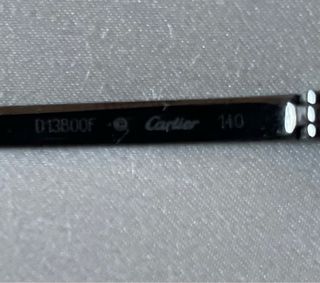 Gafas Cartier Panthère con funda y caja originales