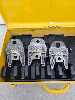 Prensadora REMS tuberia multicapa, cobre, inox