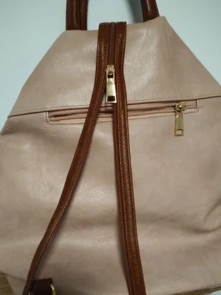 Mochila Guess Rosa Palo Antirrobo