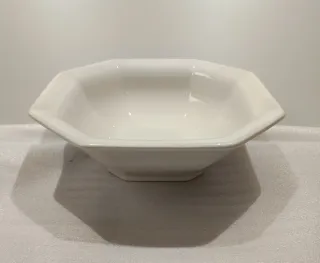 Vajilla Cartuja de Sevilla porcelana blanca