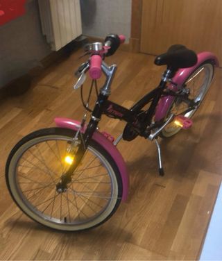 Bicicleta infantil rosa