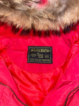 Woolrich Red Jacket Size M