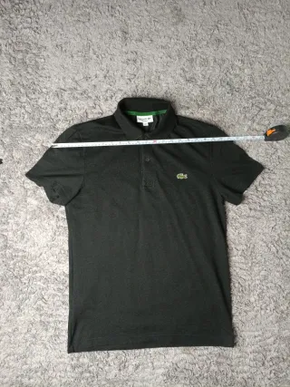 Polo Lacoste Talla S Negro