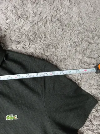 Polo Lacoste Talla S Negro