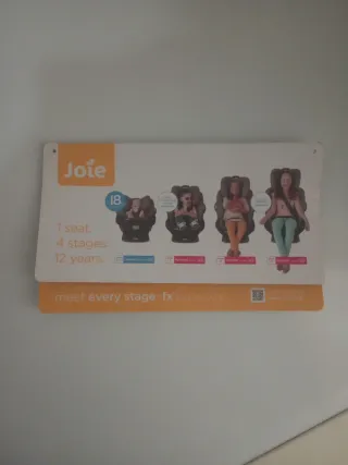 Silla coche Joie Grupo 0+, 1, 2, 3