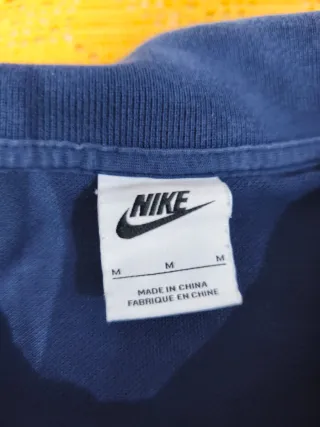 Camiseta Polo Nike Hombre Azul