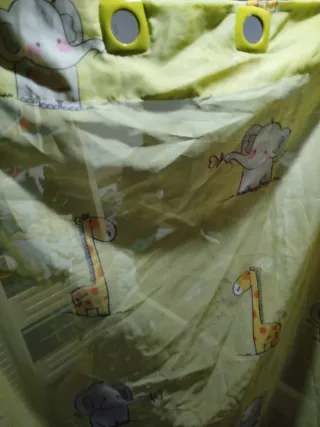 Cortinas Infantiles Jirafas y Elefantes