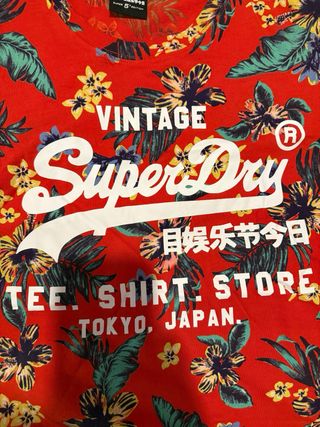 Camiseta Superdry Vintage Floral Talla XL