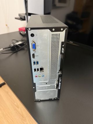 Ordenador de mesa HP SLIM LINE NEGRO