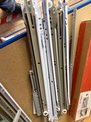 Guide cassetti ammortizzate 40cm