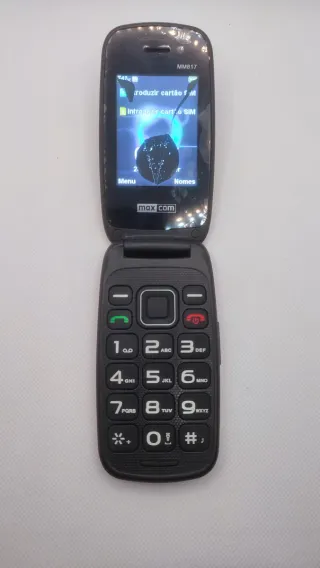 Telemóvel Maxcom Comfort MM817 Preto/Vermelho