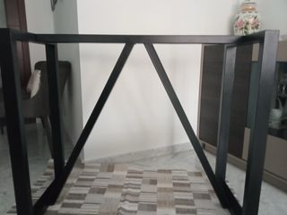 Patas de mesa metálicas negras