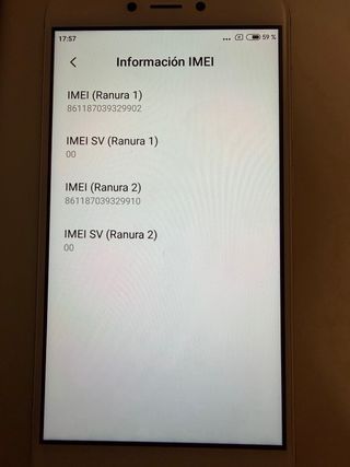 Xiaomi Redmi 4x Blanco Dual Sim
