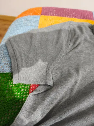 Camiseta Polo Nike Hombre Gris