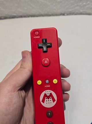 1 mando wii Mario con Motion plus nintendo