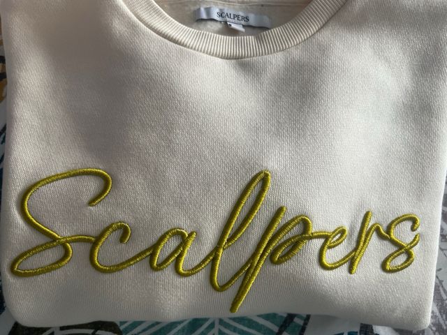 Sudadera Scalpers Beige