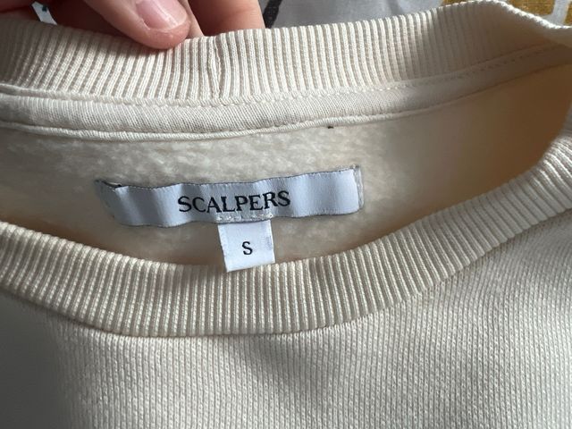 Sudadera Scalpers Beige