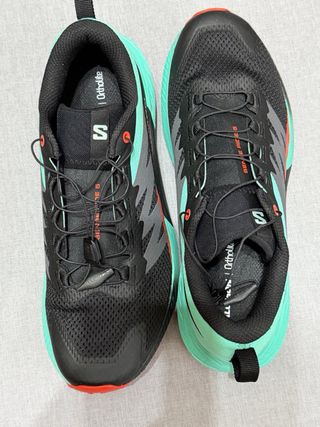 Salomon Zapatillas Trail Running Negras/Verdes