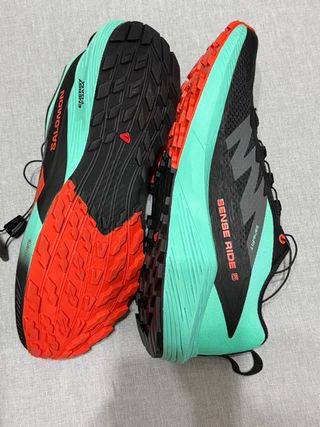 Salomon Zapatillas Trail Running Negras/Verdes