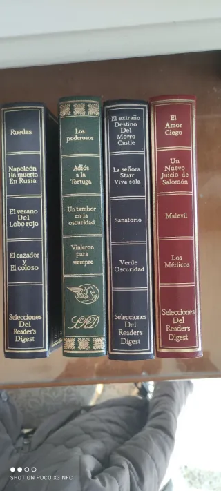 Colección libros Reader Diges.Titulos variados