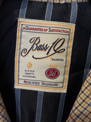 Americana niño Bass Co cuadros