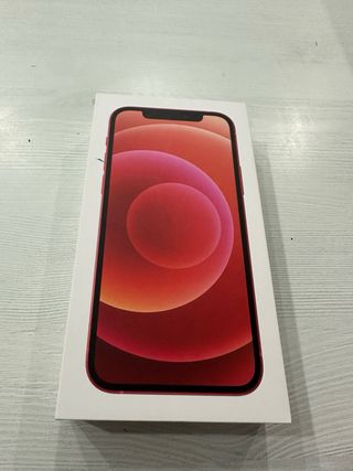 iPhone 12 Rojo con caja