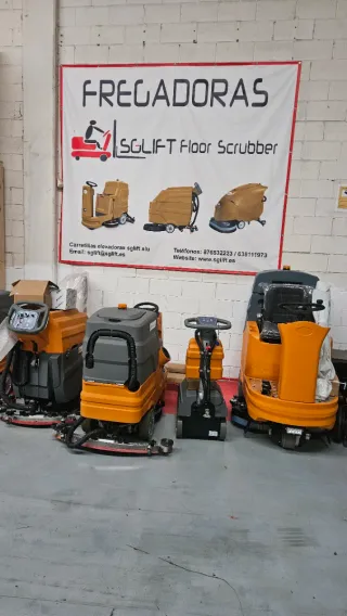 Fregadoras y carretillas SGLIFT VENTA Y REPARACIÓN