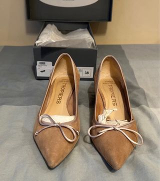 Zapatos Paco Herrero Beige Talla 38
