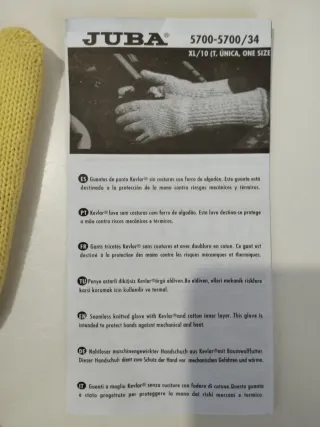 Guantes de calor Juba 5700 Talla 10