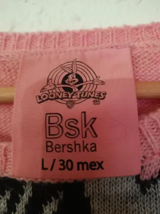 Jersey Bugs Bunny Rosa Talla Única