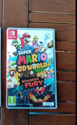 Caja Vacía Nintendo Switch Mario