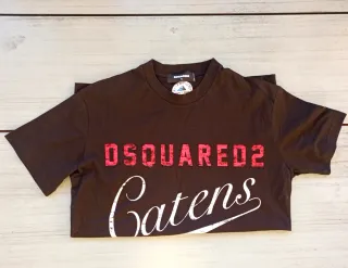 Camiseta Dsquared2 Talla S Negro Nueva
