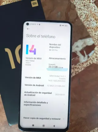Telefono Xiaomi Mi 10T Pro 128GB 5G