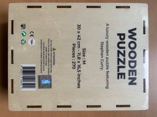 Puzzle Iconic Stephen Curry  Edición lujo madera