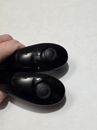 2 nunchuk negro originales nintendo wii