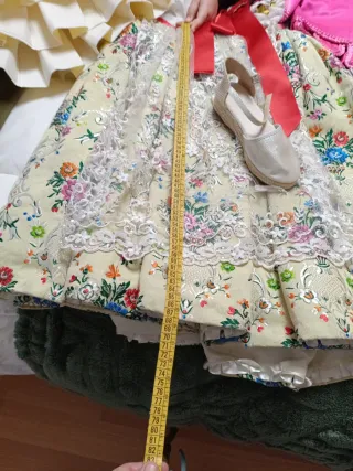 Traje de Fallera Multicolor