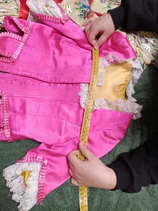 Traje de Fallera Multicolor