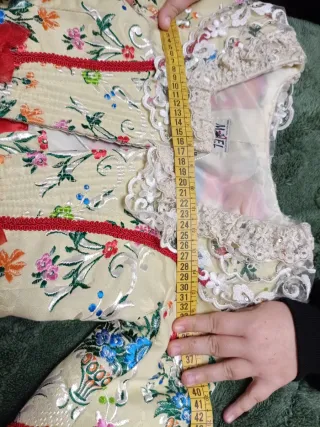 Traje de Fallera Multicolor