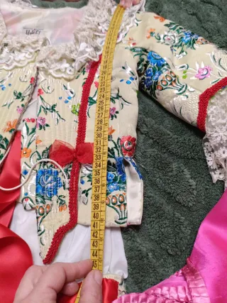 Traje de Fallera Multicolor