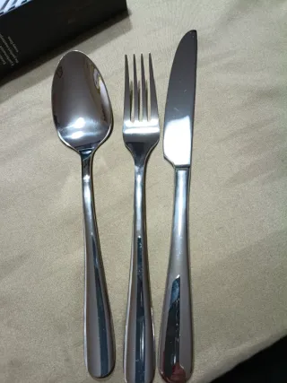 Set Posate Acciaio Inox