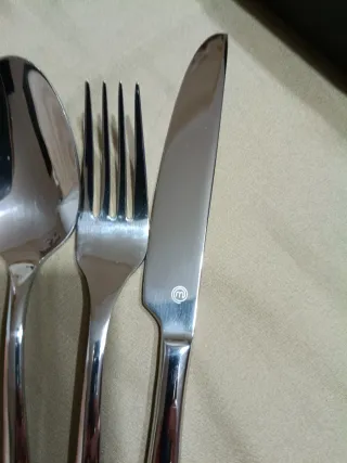 Set Posate Acciaio Inox