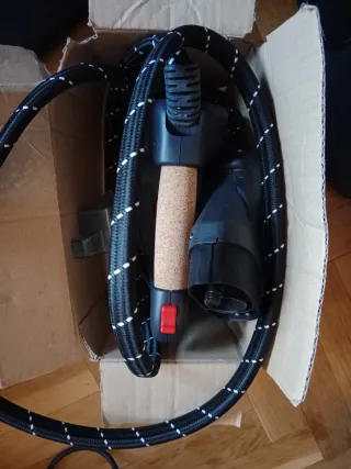 Aspiradora con centro de planchado