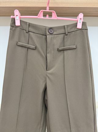 Pantaloni palazzo marrone taglia L