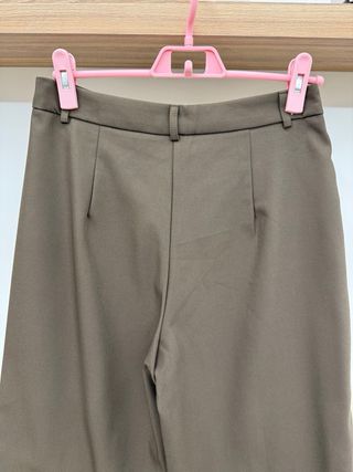 Pantaloni palazzo marrone taglia L