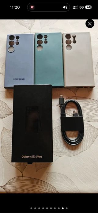 Samsung S23 Ultra + 3 fundas