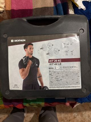 Kit Mancuernas Decathlon 20 kg