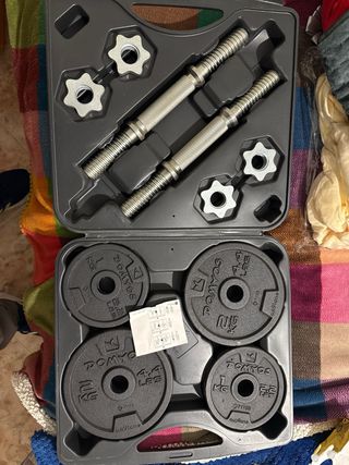 Kit Mancuernas Decathlon 20 kg