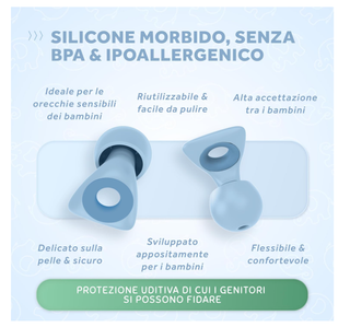 Tappi Orecchie Bambini SCHALLWERK
