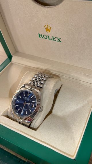 Reloj Rolex Datejust Azul