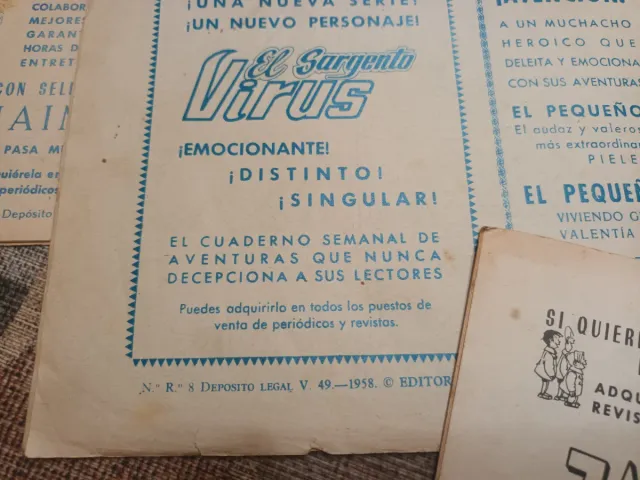 Roberto Alcázar y Pedrín - Lote 7 cómics Antiguo